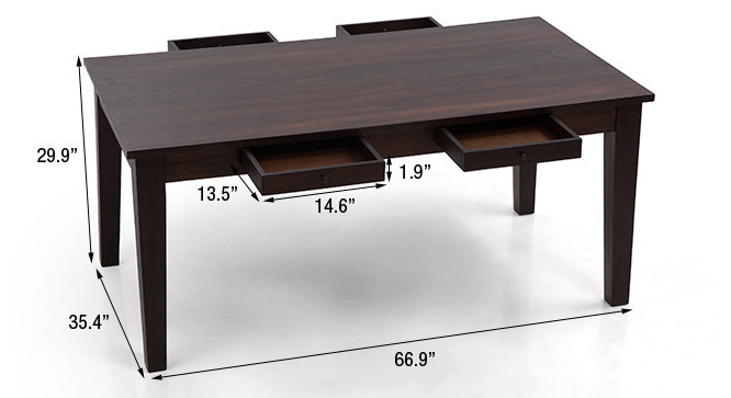 Landscape Storage Dining Table